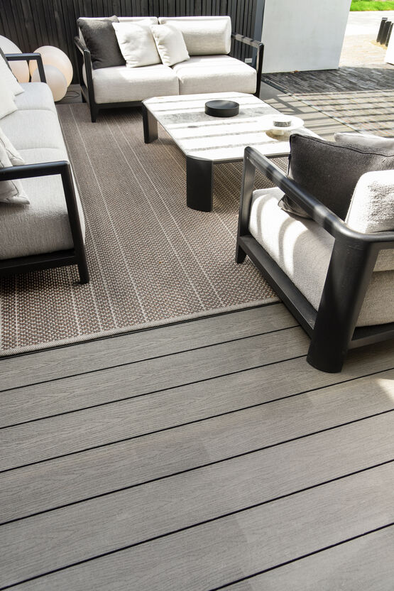  Lame de terrasse pleine composite | Duofuse DFDS162 Wenge Brown - PLASTIVAN