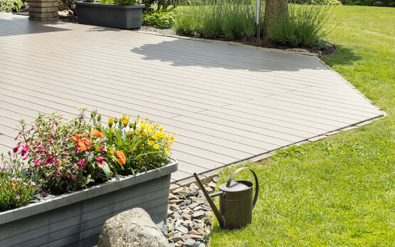 Lames composites pour terrasses