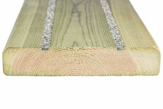  Lames de terrasse antidérapantes en bois | Pro Contemporary - Lames de terrasse en bois massif