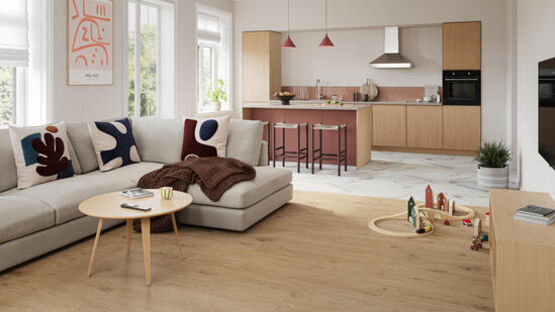  Lames et dalles LVT rigides | iD Naturals Click Ultimate Tarkett composite - TARKETT