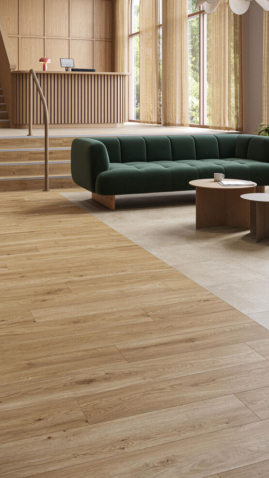  Lames et dalles LVT rigides | iD Naturals Click Ultimate Tarkett composite - Lames vinyle ou PVC
