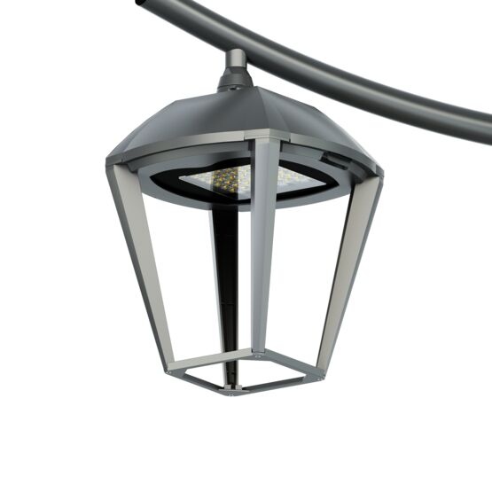  Lampadaire LED haute puissance design à 4 faces - EMBLÈME | RAGNI - Eclairage public