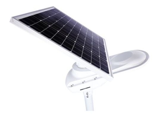  Lampadaire solaire 15W (2550lm) Auto-Alimenté / Mode d&#039;éclairage intelligent - LED LIGHTING FRANCE