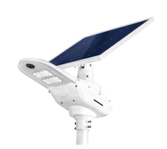 Lampadaire Solaire 20W (3400lm) auto-alimenté / Mode d&#039;éclairage intelligent