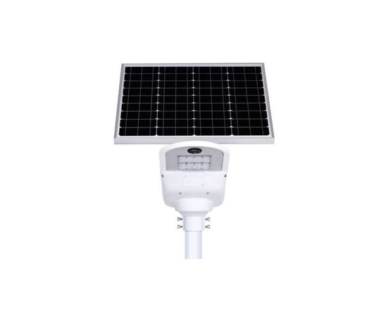 Lampadaire Solaire 30W (5100lm) Auto-Alimenté avec batterie en Lithium 