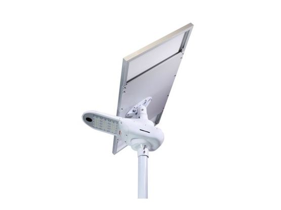  Lampadaire Solaire 40W (6800lm) Auto-Alimenté avec mode d’éclairage intelligent - Panneaux PV