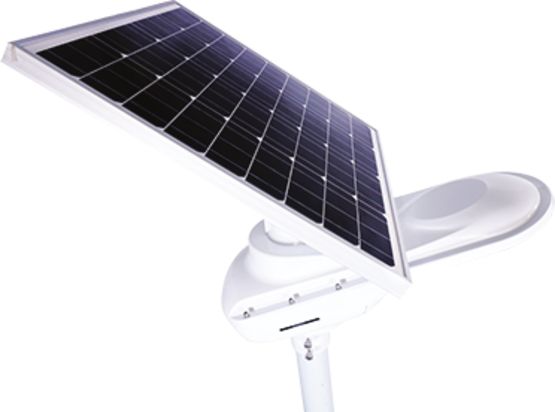  Lampadaire solaire 50W auto-alimenté | Tout en un  - Eclairage public