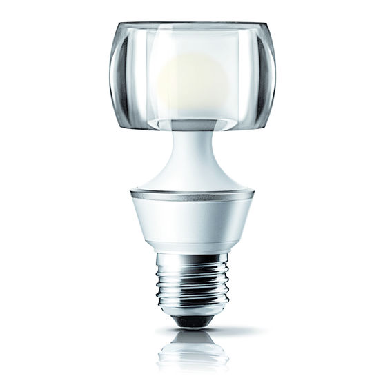 Lampe bulbe à leds à lentille convexe ou concave | Master Led Bulb 7-40 W