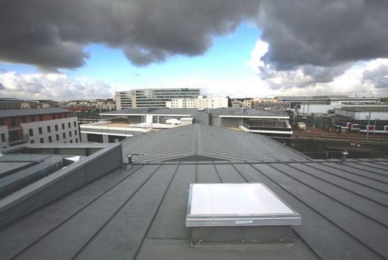  Lanterneau d&#039;accès sur toiture avec étanchéité | Passadôme - SKYDÔME