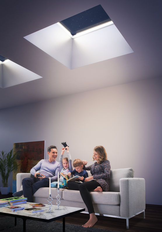 Lanterneau DENFC à rupture de pont thermique et remplissage en verre | LAMILUX Glass Skylight F100 - produit présenté par LAMILUX