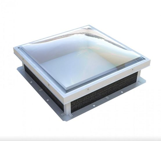 Skydôme : Lanterneau fixe pour toiture avec étanchéité - Batiproduits
