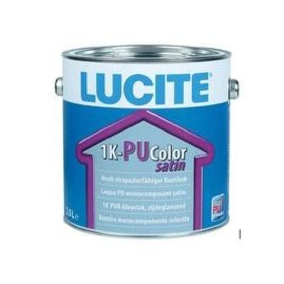 Laque de finition pour des supports en intérieur et en extérieur | LUCITE 1K-PU COLOR SATIN