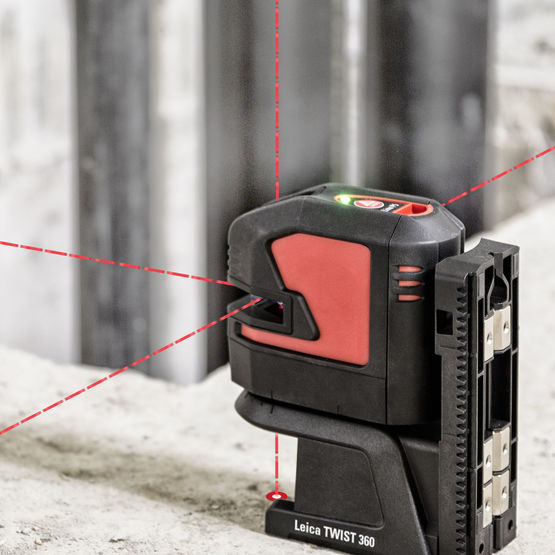 Laser à croix pour des projections rapides et précises | Leica Lino P5 - produit présenté par LEICA GEOSYSTEMS