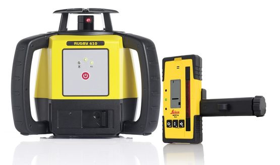  Laser de chantier pour tout type de travaux | Leica Rugby 610 - Télémètres et lasers
