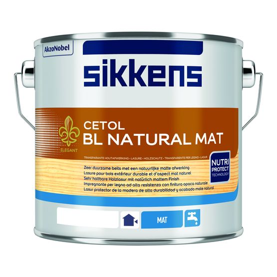  Lasure transparente mate pour protection des bois extérieurs| Cetol BL Natural - SIKKENS (AKZONOBEL)