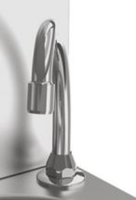 Lavabo à commande au genou ANIMA | LLM125 - Lavabo suspendu