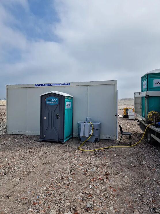  Lavabo autonome | LAV-AUT-DUO - Équipements divers pour cantonnements (WC chimiques, etc...)