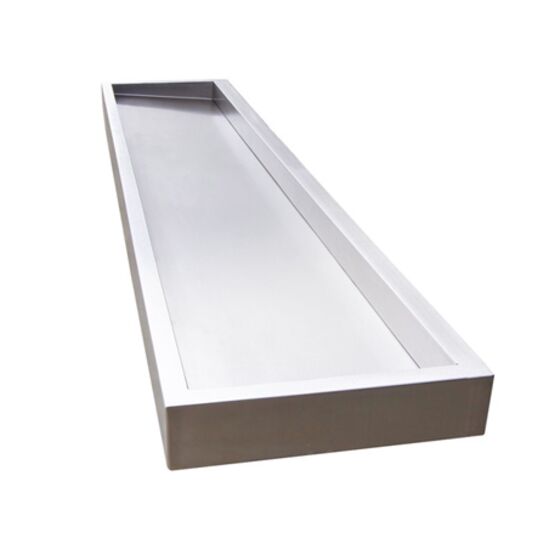  Lavabo collectif inox à vidage invisible | VIA L-152-S en acier inoxydable AISI 304 - SUPRATECH