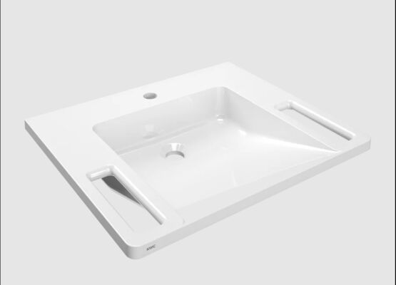 Lavabo individuel EXOS accessible aux fauteuils roulants | ANMW0001N