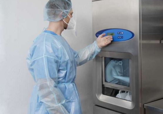 Lave-bassin entièrement automatique | Typhoon - Équipements sanitaires pour collectivités et laboratoires