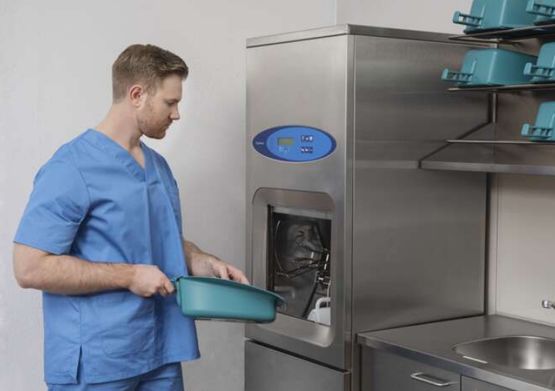 Lave-bassin entièrement automatique | Typhoon - produit présenté par ARJO