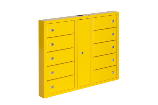  Le casier métallique Box&amp;Charge - Vestiaires, casiers et consignes