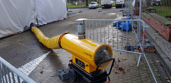 Location de générateurs d&#039;air chaud au fioul (évènementiel) - AEROSTAR