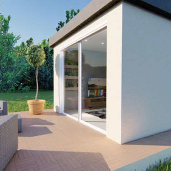  Lodge évolutif pour jardin en kit prêt à monter - module de base 20 m² | BATI-FABLAB - BATI-FABLAB 