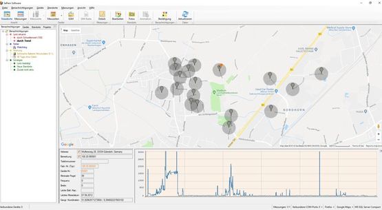 Logger de bruit pour la surveillance stationnaire de réseaux de distribution d&#039;eau | SePem 300