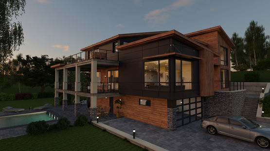 Logiciel 3D pour construction de maison individuelle à structure bois | CEDREO - produit présenté par CEDREO