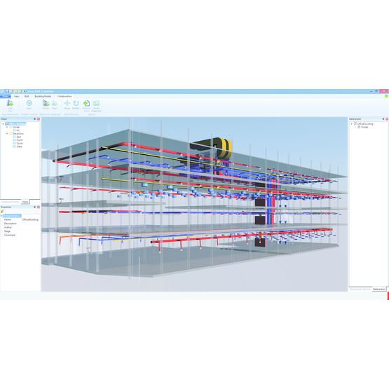 Logiciel CAO BIM dédié au génie climatique et à l&#039;électricité | Trimble Nova