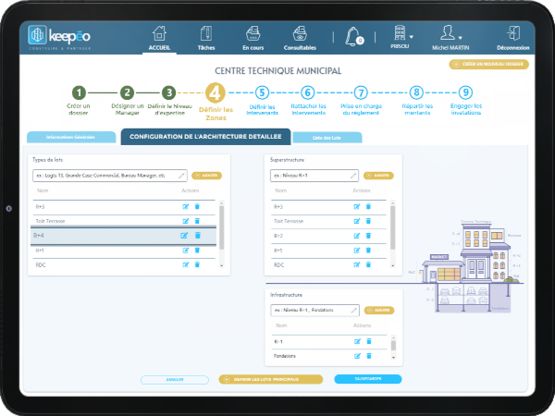  Logiciel d'accompagnement dans la réalisation de DOE - KEEPEO