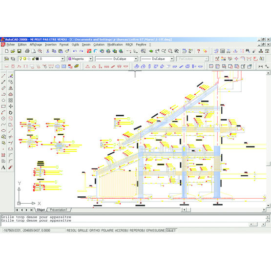 Logiciel d&#039;exécution de plans de ferraillage | Rcad Béton Armatures Version 4.0