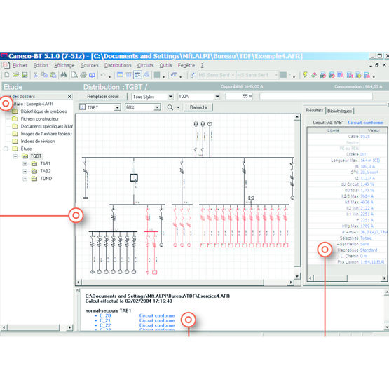 Logiciel de calcul et de schéma d&#039;installation électrique | Caneco BT