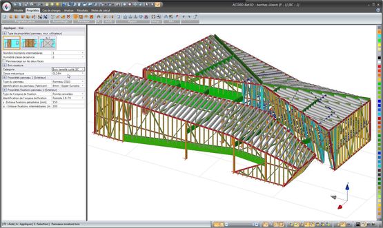  Logiciel de calcul et vérification réglementaire des structures | Acord-Bat version 6 - ITECH