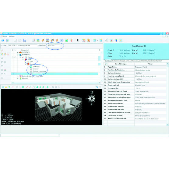 Logiciel de calcul thermique RT2012 | Clima-Win 4.1