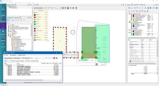 Logiciel de chiffrage et de métrés sur plan 2D et PDF | JustBIM PRO