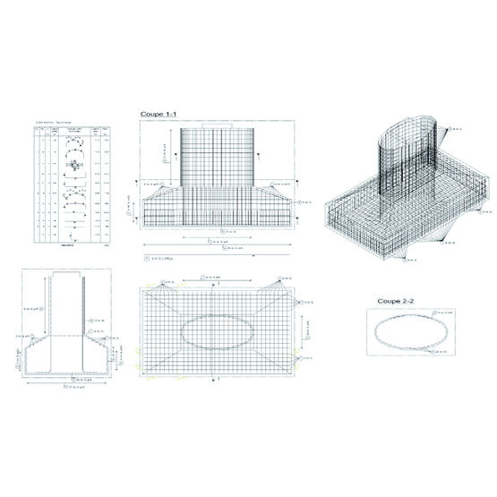 Logiciel de coffrage et de ferraillage CAO à processus global intégré | Allplan BIM Ingénierie