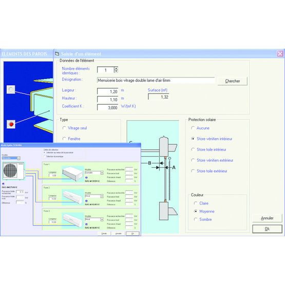 Logiciel de conception d&#039;installations de climatisation | Climlog 1.0