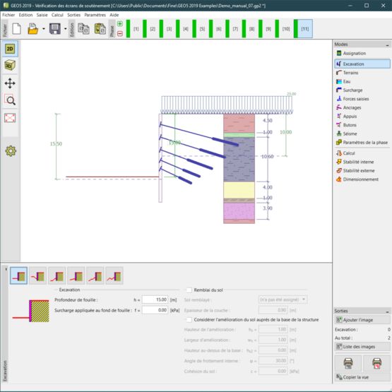  Logiciel de conception et d&#039;analyse des projets géotechniques | GEO5 - Logiciel de génie civil