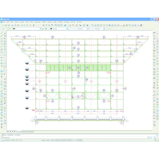 Logiciel de conception et de calculs de structures métalliques | Athena 2012