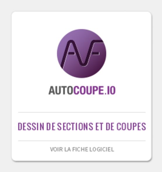 Logiciel de dessin de coupes de synthèse pour réseaux de fluides | AUTOCOUPE.10 - produit présenté par TRACEOCAD