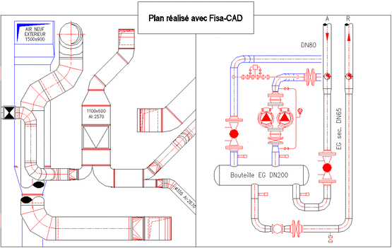  Logiciel de dessins CVC et plomberie avec AutoCAD | FisaCAD - Logiciels de plomberie