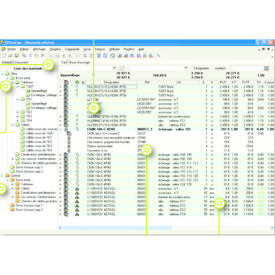 Logiciel de devis et de commande d&#039;installation électrique | Office Elec