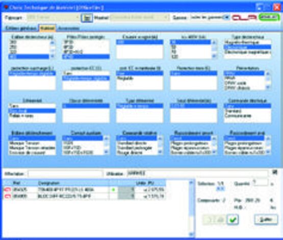 Logiciel de devis et de commande d&#039;installation électrique | Office Elec - produit présenté par ETAP 