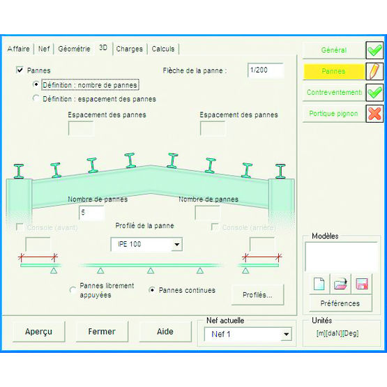 Logiciel de dimensionnement de charpentes métalliques | Robot LT V19.0