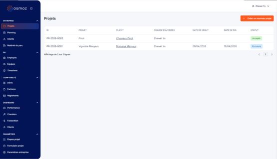Logiciel de gestion BTP | Osmoz BTP tout-en-un pour PME du bâtiment