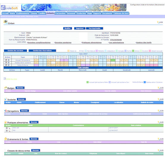 Logiciel de gestion des services enfance des communes | E.magnus enfance