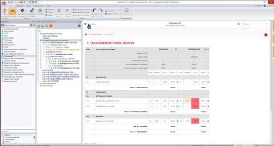  Logiciel de gestion et de suivi de projet de construction | DeviSOC Maîtrise d’œuvre  - SOC INFORMATIQUE