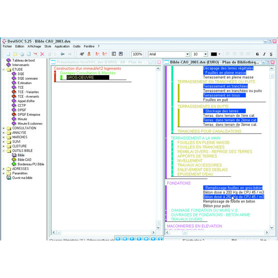 Logiciel de métré et de pièces écrites | DeviSOC